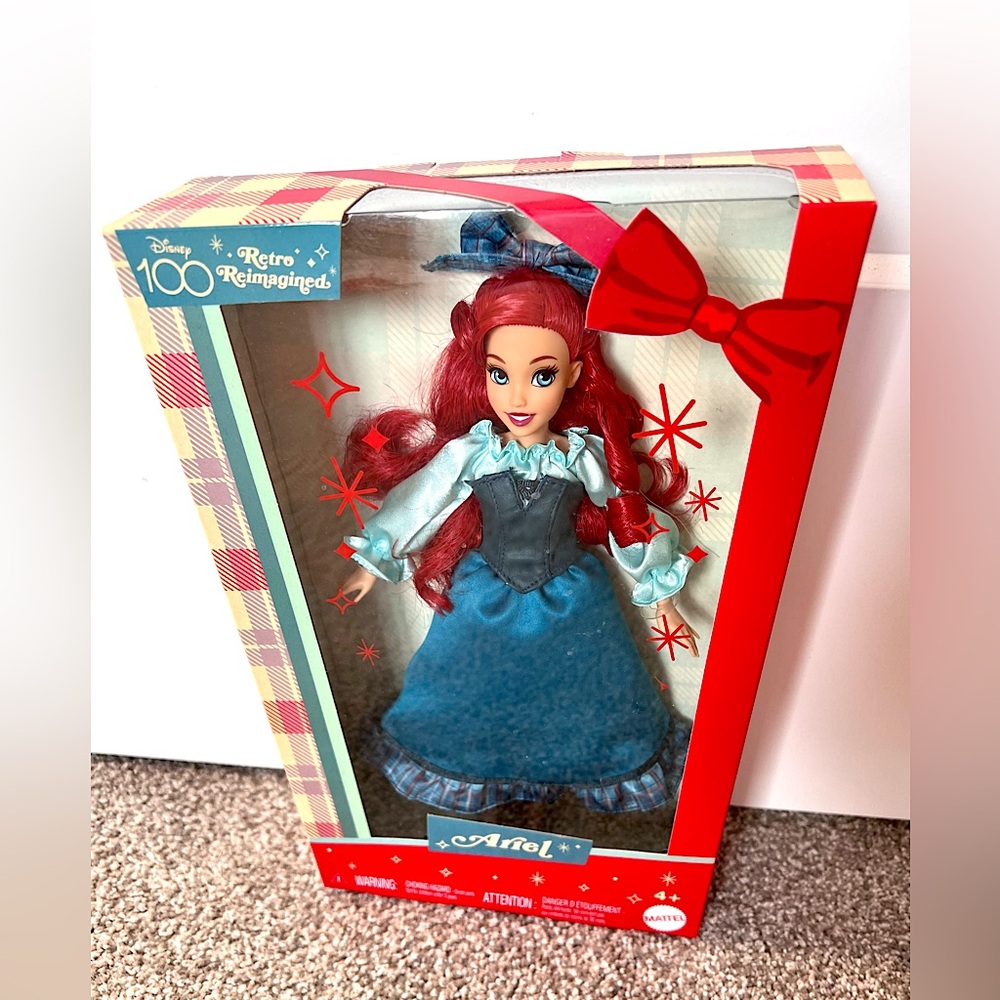 Disney100 Retro Reimagined Ariel doll